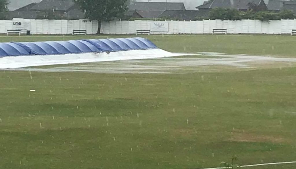 raining at crompton cricket club