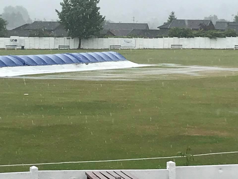 raining at crompton cricket club