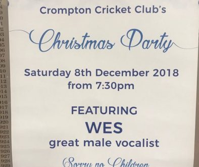 Crompton Cricket Club Christmas Party